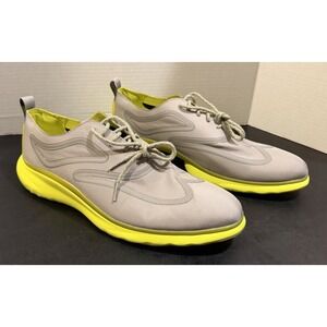Cole Haan Zerogrand Nostc Ox Ironstone Volt textile Men's Sz 10M Wingtip Oxford